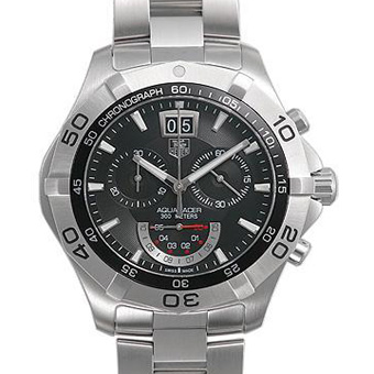 TAG Heuer タグホイヤー スーパーコピー アクアレーサー CAF101A.BA0821 クロノグラフグランドデイト ブラック